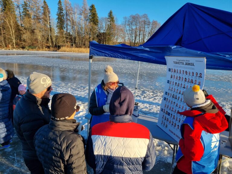 Kampanjointia Tuusulanjärvellä