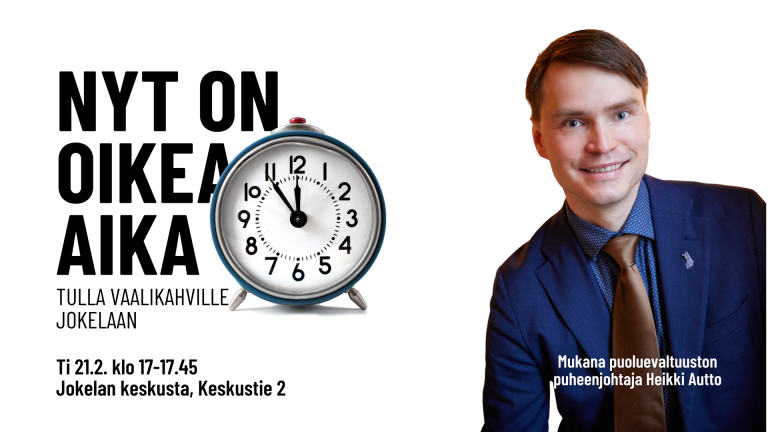 Vaalikahvit Jokelassa 21.2.2023