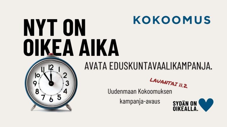 Kokoomuksen kampanja-avaus – Tuusula