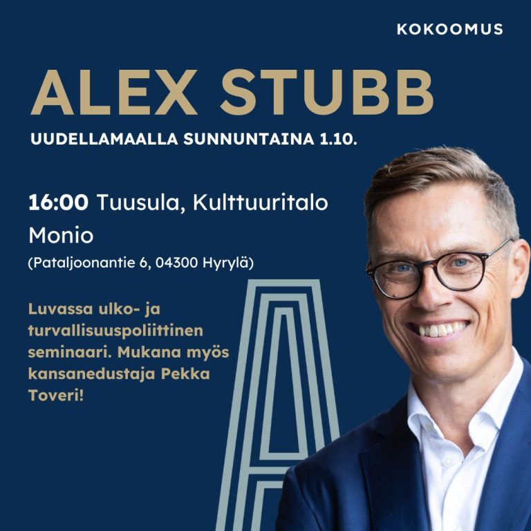 Ulko- ja turvallisuuspoliittinen seminaari 1.10.2023